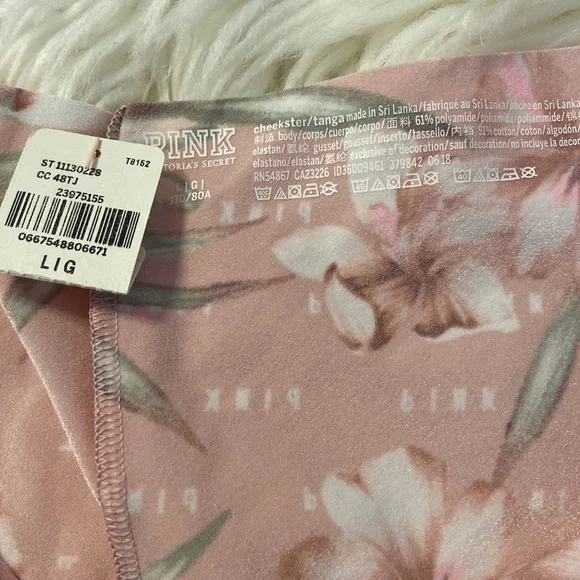 Victoria Secret size Large Cheekster Tanga brand new with tag - Picture 3 of 8